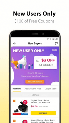 Screenshot of the application Gearbest - #3