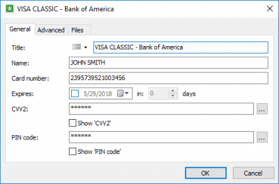 Screenshot of the application Crypt-O - #6