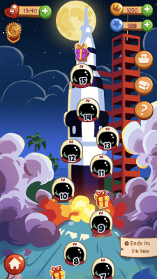 Screenshot of the application Angry Birds Blast - #6