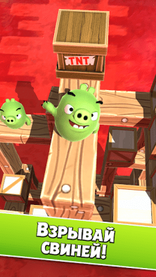 Screenshot of the application Angry Birds AR: Isle of Pigs - #3