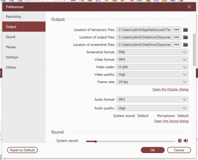 Screenshot of the application TuneFab Screen Recorder - #5