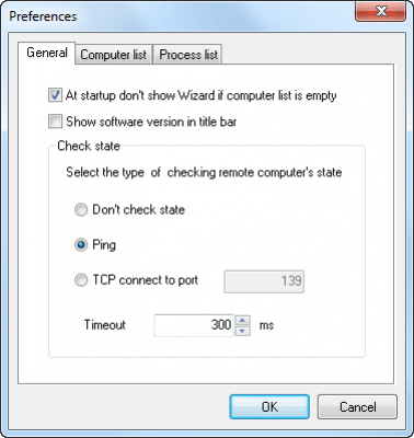 Screenshot of the application LizardSystems Remote Process Explorer - #9