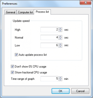 Screenshot of the application LizardSystems Remote Process Explorer - #10
