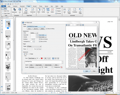 Screenshot of the application PDF Studio for Windows - #4