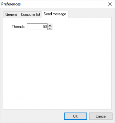 Screenshot of the application LizardSystems LanSend - #8