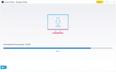 Screenshot of the application Leawo iOSFix - #4