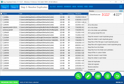 Screenshot of the application Easy Duplicate Finder - #6