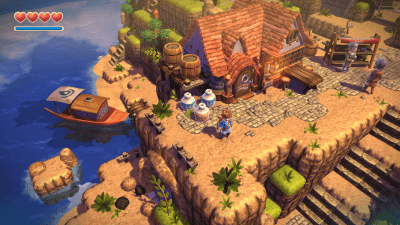 Screenshot of the application Oceanhorn - #1