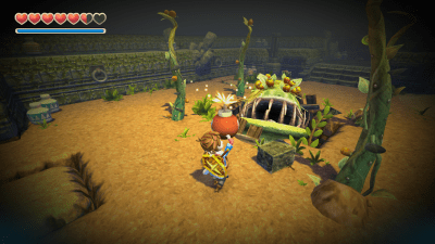 Screenshot of the application Oceanhorn - #4