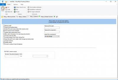 Screenshot of the application WordPipe - #3