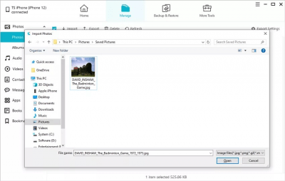 Screenshot of the application Tenorshare iCareFone - #5