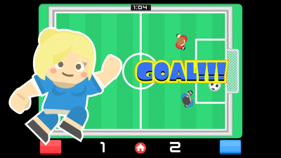 Screenshot of the application Sports game for two people - sumo tennis soccer - #1