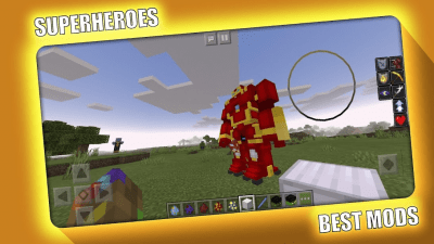 Screenshot of the application Avengers Superheroes Mod for Minecraft PE - MCPE - #1