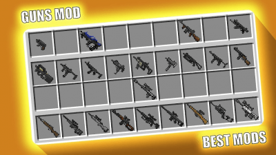 Screenshot of the application Guns Mod for Minecraft PE - MCPE - #2