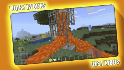 Screenshot of the application Lucky Block Mod for Minecraft PE - MCPE - #2