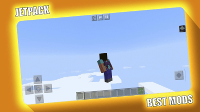 Screenshot of the application Jetpack Mod for Minecraft PE - MCPE - #1