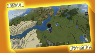 Screenshot of the application Jetpack Mod for Minecraft PE - MCPE - #2