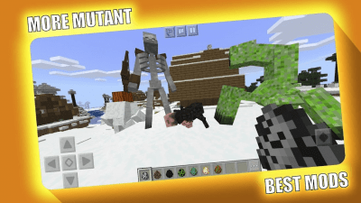 Screenshot of the application More Mutant Mod for Minecraft PE - MCPE - #2