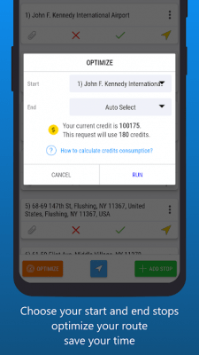 Screenshot of the application Routin Route Planner - #4