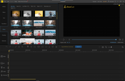 Screenshot of the application BeeCut - #9