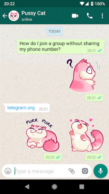 Screenshot of the application 10 Sticker Packs for WA - #5