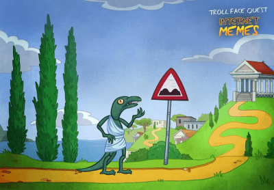 Screenshot of the application Troll Face Quest Internet Memes - #7