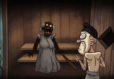 Screenshot of the application Troll Face Quest: Horror 3 Nightmares - #2