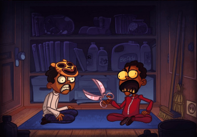 Screenshot of the application Troll Face Quest: Horror 3 Nightmares - #4