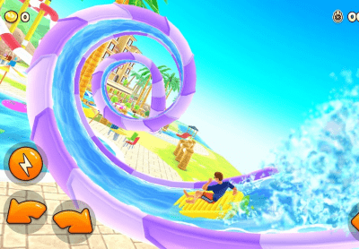 Screenshot of the application Uphill Rush Water Park Racing - #3