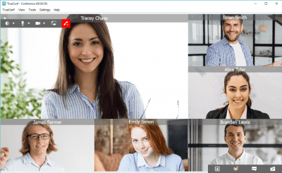 Screenshot of the application TrueConf for Windows - #1