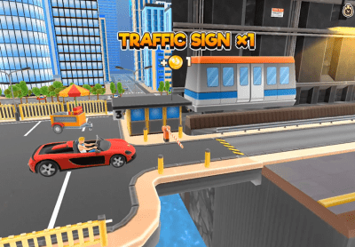 Screenshot of the application Uphill Rush 2 USA Racing - #1