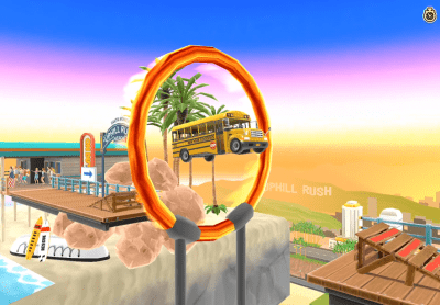 Screenshot of the application Uphill Rush 2 USA Racing - #3