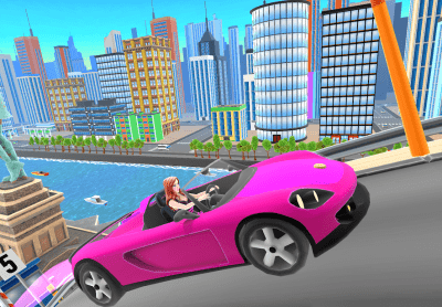 Screenshot of the application Uphill Rush 2 USA Racing - #4