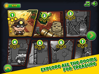 Screenshot of the application Thief Bob 5: The Mysterious Temple - #3