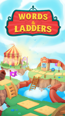 Screenshot of the application Words & Ladders - #8