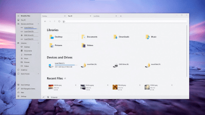Screenshot of the application Shrestha Files - #3