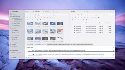 Screenshot of the application Shrestha Files - #5