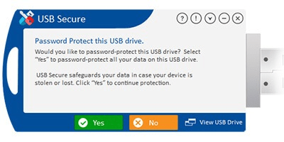 Screenshot of the application USB Secure - #2