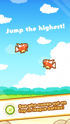 Screenshot of the application Pokemon: Magikarp Jump - #3