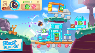 Screenshot of the application Angry Birds Journey - #1