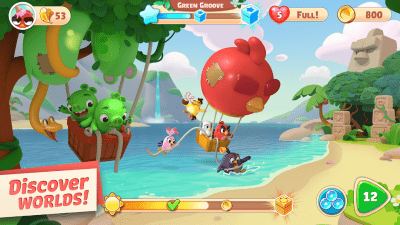 Screenshot of the application Angry Birds Journey - #2