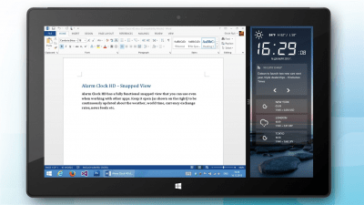 Screenshot of the application Alarm Clock HD - #4