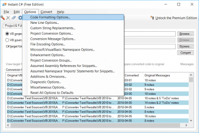Screenshot of the application Instant C# - #14