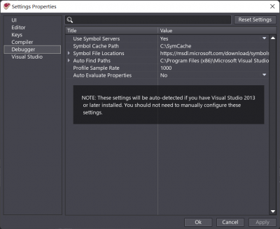 Screenshot of the application Beef IDE - #5