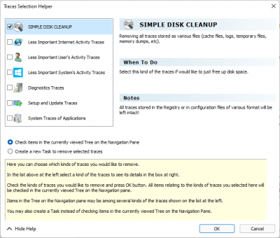 Screenshot of the application R-Wipe&Clean - #3