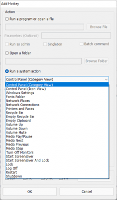 Screenshot of the application LeoMoon HotKeyz - #3