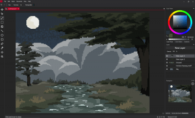 Screenshot of the application PixiEditor - #1