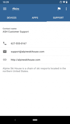 Screenshot of the application Intune company portal - #3