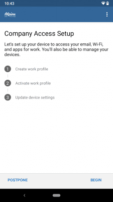 Screenshot of the application Intune company portal - #6