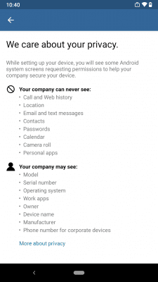 Screenshot of the application Intune company portal - #7